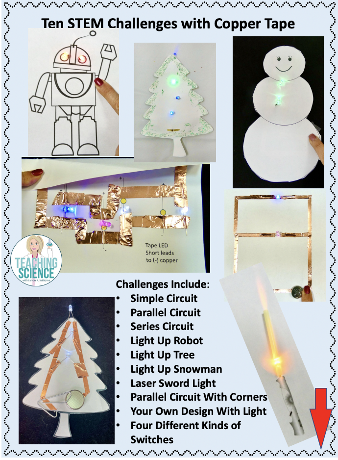 copper tape stem challenges