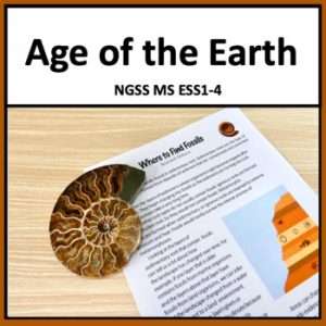 Age of the Earth Unit for Middle School Science