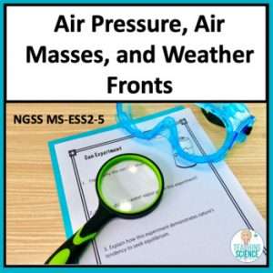 Air Pressure, Air Masses and Weather Fronts Complete Unit