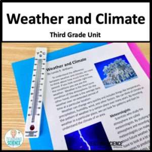 Weather Unit Third Grade NGSS 3-ESS2-1 3-ESS2-2 3-ESS3-1