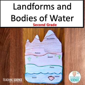Landforms and Bodies of Water Close Read, Lab and Game NGSS 2-ESS2-2