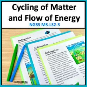 Cycling of Matter and Flow of Energy NGSS