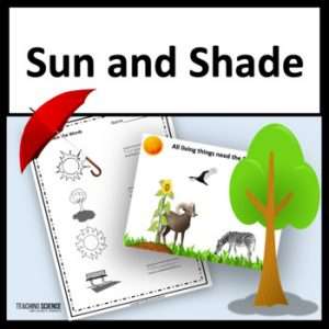 Sunlight Warms The Earth - Sun and Shade - NGSS K-PS3-1 and K-PS3-2