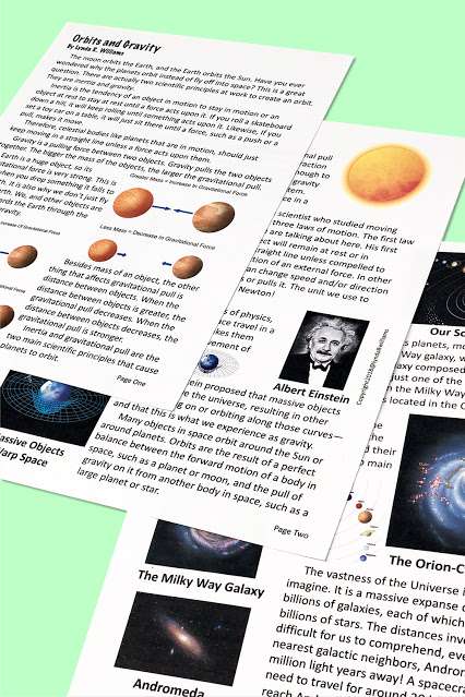 Gravity and Mass: Making an Argument From Evidence NGSS MS-PS2-4