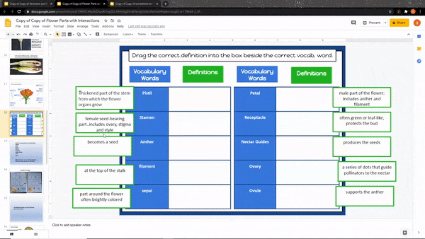 drag and drop google slides