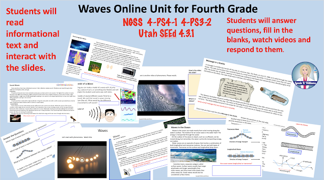 Online Unit on Waves for Fourth grade Online Unit on Waves for Fourth grade