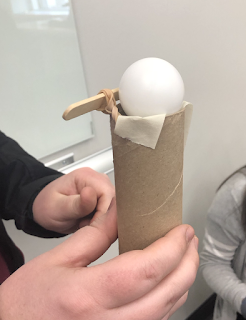 making a pingpong ball launcher stem challenge