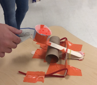 making a snowball launcher stem challenge