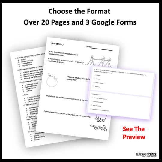 Utah SEEd Third Grade Assessment - Image 3