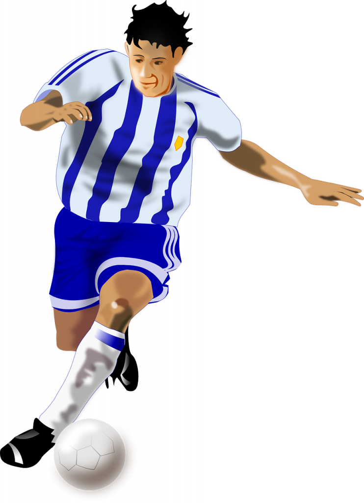boy with soccer ball