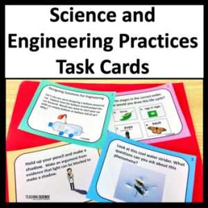 Science and Engineering Practices Task Cards