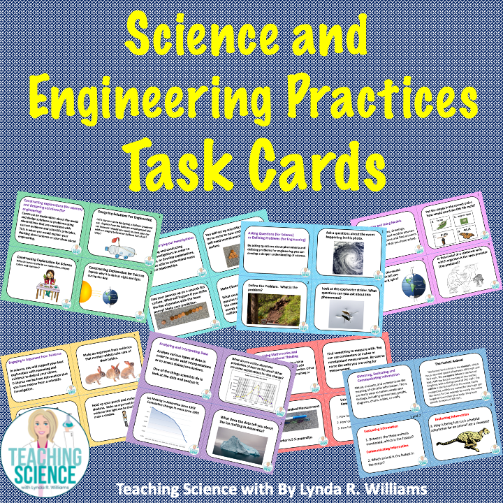 Science and Engineering Practices Task Cards