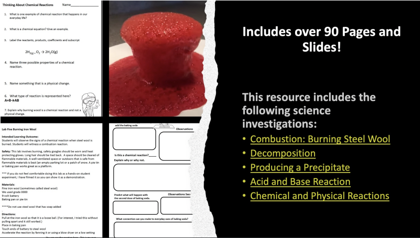 Types of Chemical Reactions