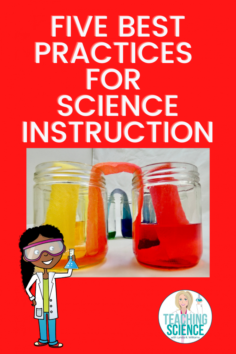 five best practices for science instruction