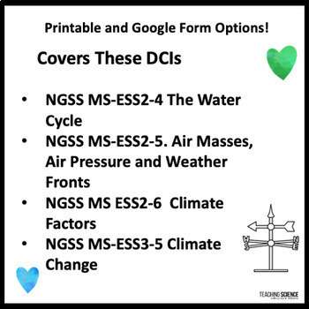 NGSS Assessments Weather and Climate - Image 3