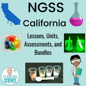 California NGSS lessons, units, assessments, and bundles