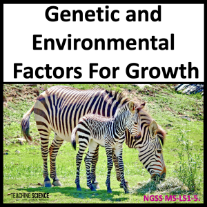 Genetic and Environmental growth