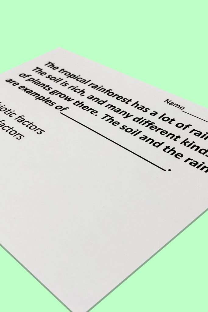 ecosystem assessment