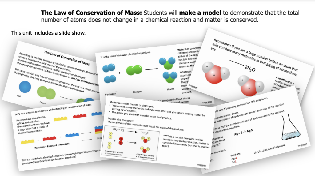 Conservation of Mass