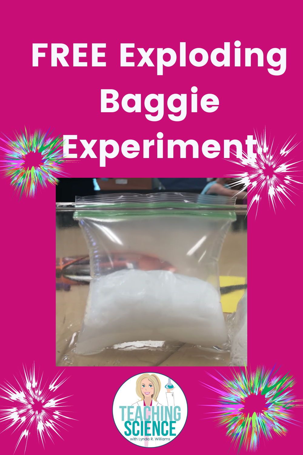 FREE Exploding Baggie Science Experiment