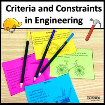 STEM Engineering criteria and constraints
