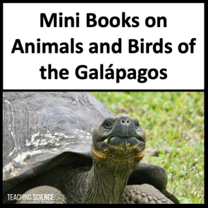Mini Books on Birds and Animals of the Galápagos