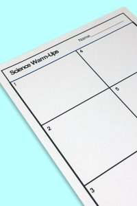 Physical Science Bellringers