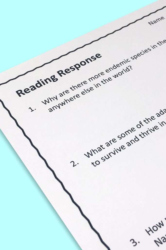 ANIMALS OF THE GAlÁPAGOS ISLANDS