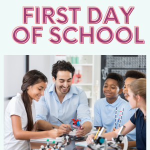 First Day of School Groupinng Activity