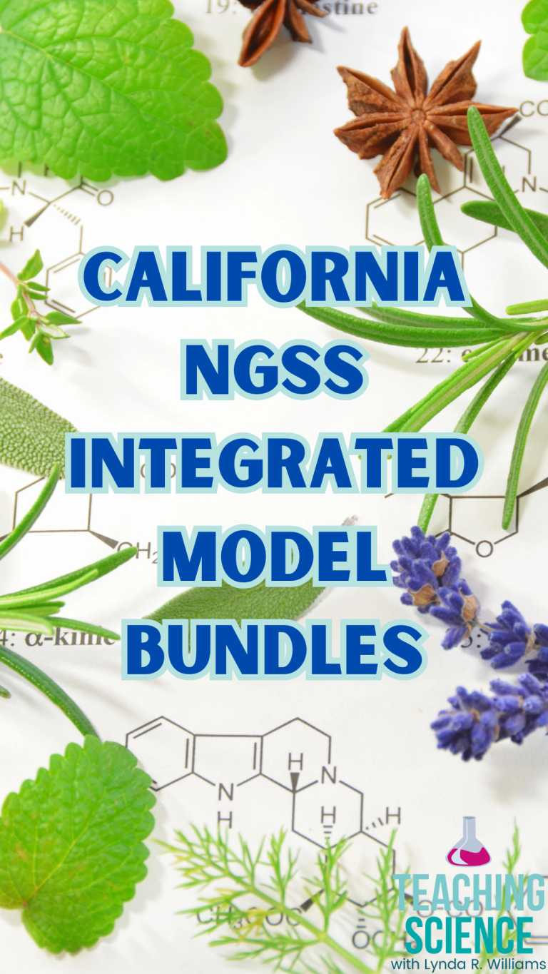 California integrated model for middle school science