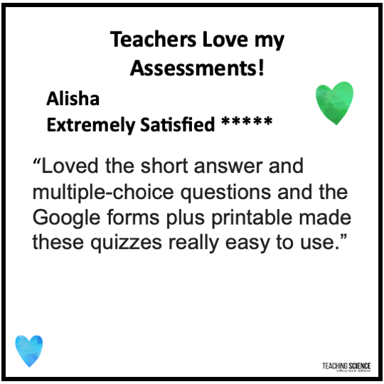 Earth Science Assessments - Science Quizzes - ESS2 Assessments for Middle School - Image 4