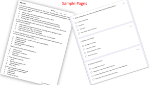 California Integrated Model Sixth Grade Assessments