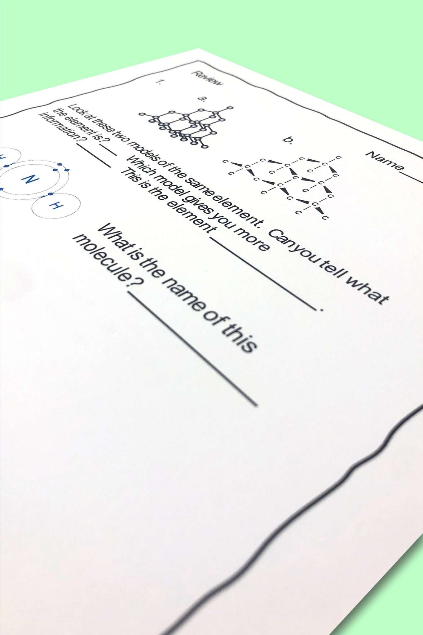 Molecules and Atoms Structure and Function