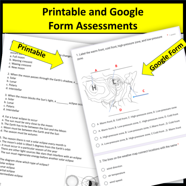 NGSS Earth and Space Science assessments