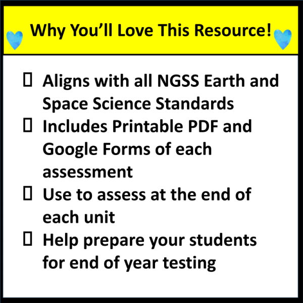 NGSS Earth and Space Science assessments