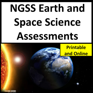 NGSS Earth and Space Science assessments