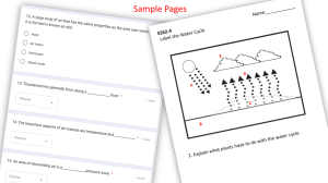 NGSS Earth and Space Science assessments