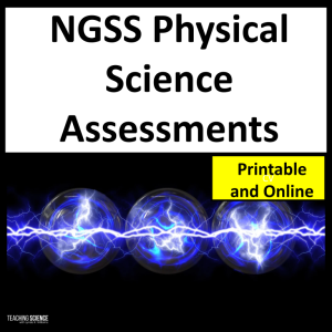NGSS Physical Science assessments