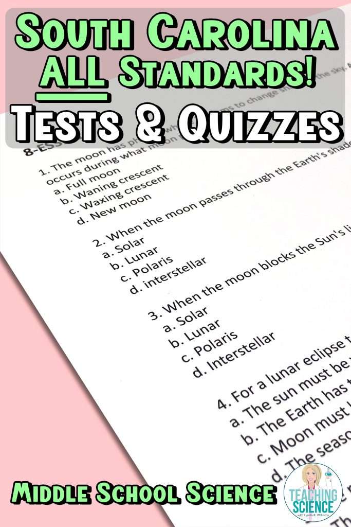 south Carolina science standards