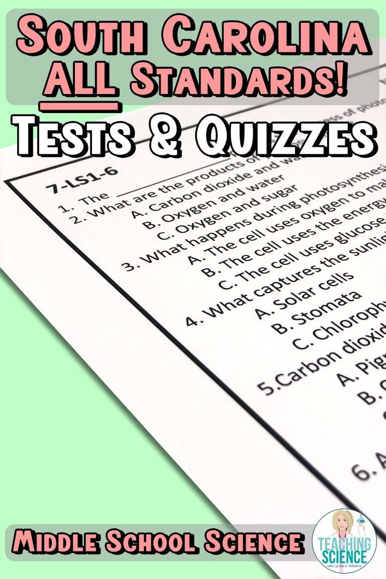 South Carolina Science Standards