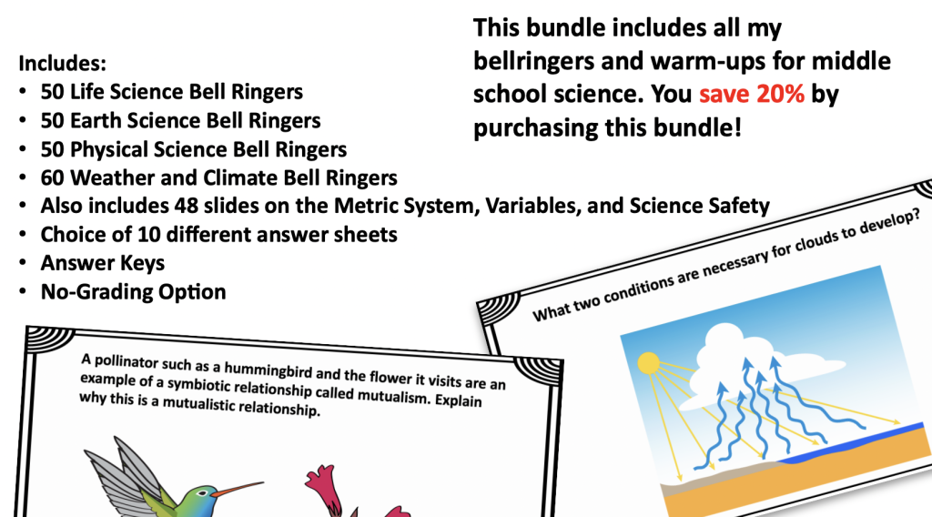 science bell ringers