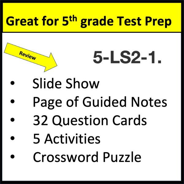 5th Grade Science Test Prep for Ecosystems LS - Image 2