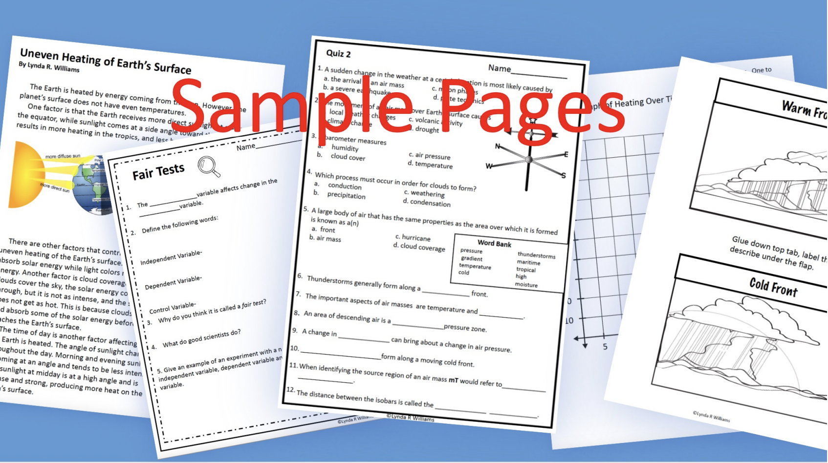 Weather and Climate Bundle - Middle School Science NGSS