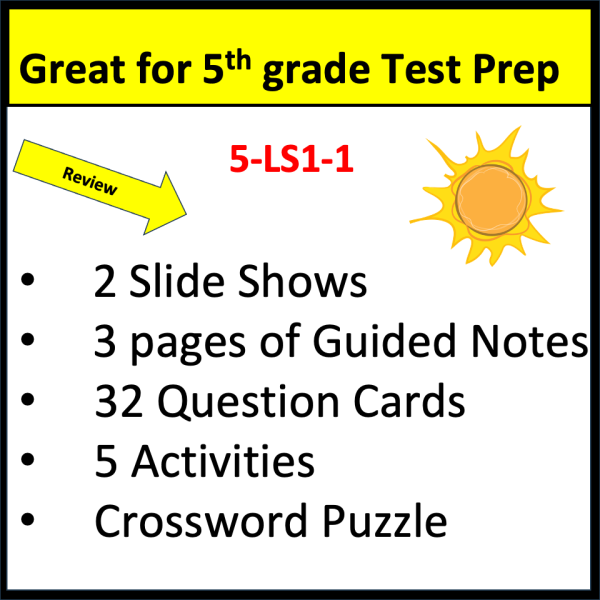 Plant Needs Guided Notes and Review 5-LS1-1 - Image 2