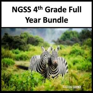 4th grade NGSS bundle
