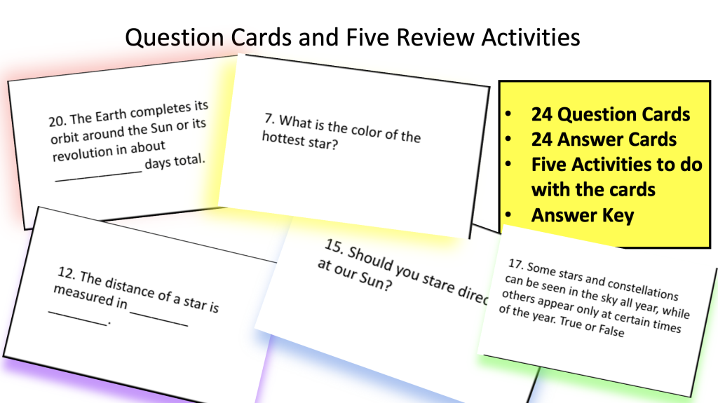 5-ESS1-1. lesson and guided notes
