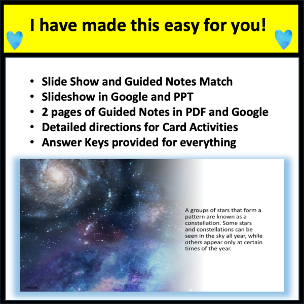 Distance to Stars and Brightness of the Sun Guided Notes and Review Activities - Image 3