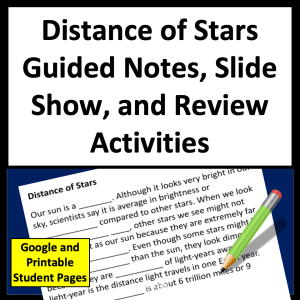 distance to stars