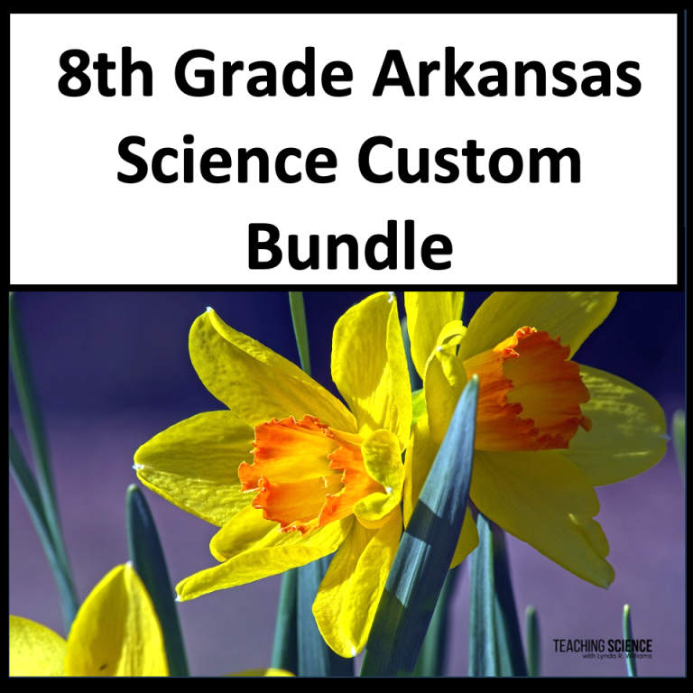 Science Ark 8th Grade Arkansas Science bundle - Teaching Science with Lynda R. Williams