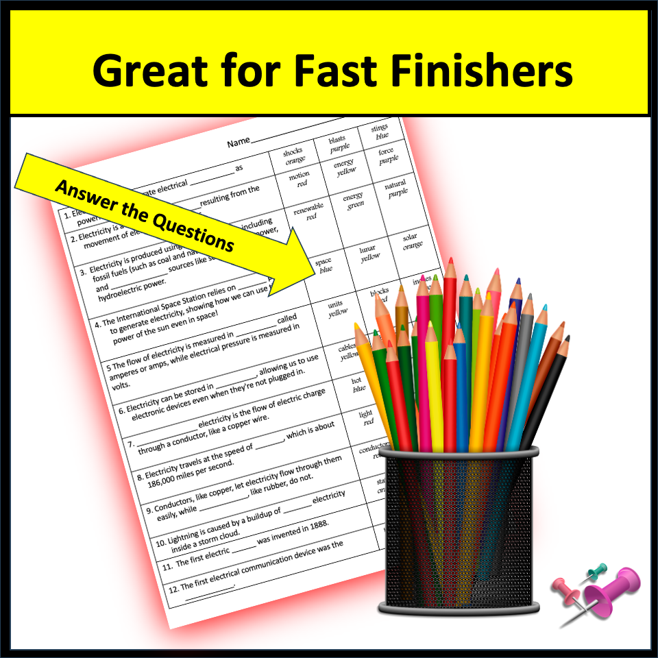 color by code electricity